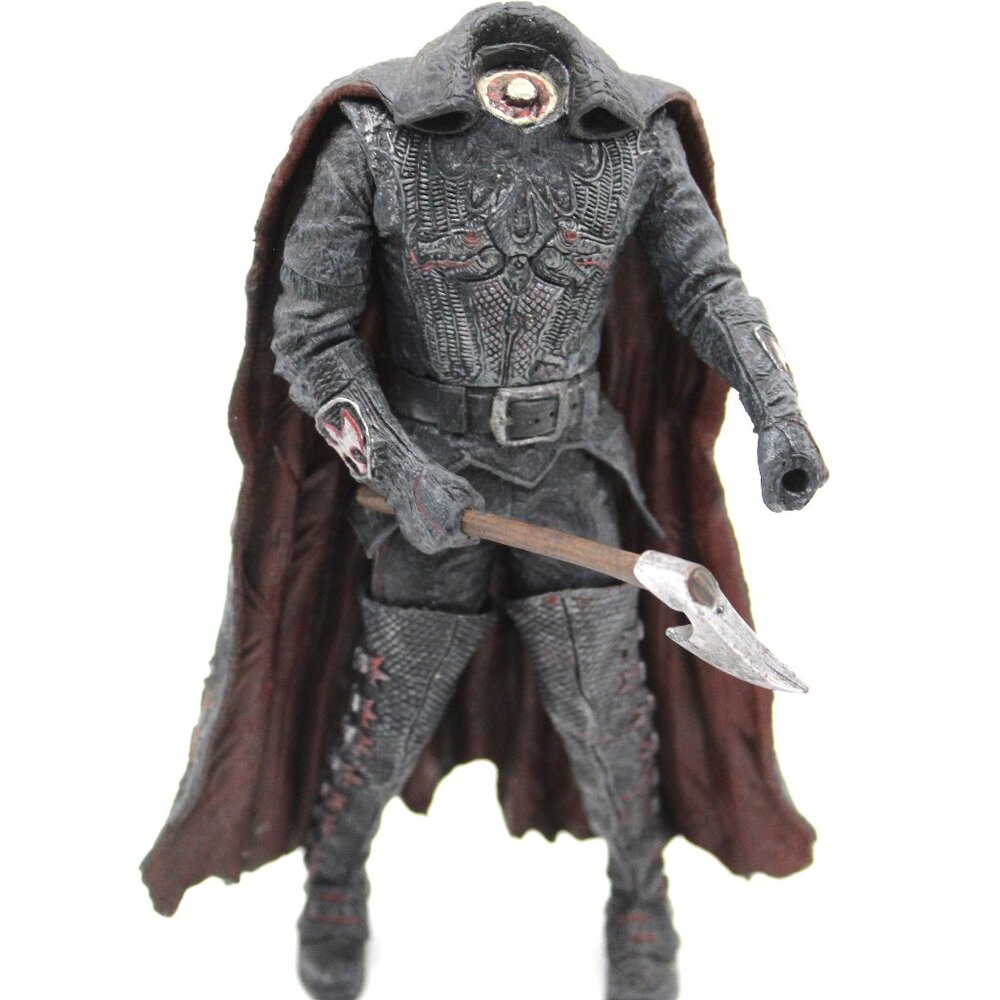 Sleepy Hollow Headless Horseman Tim Burton Action Figure with Axe/No Heads 1999